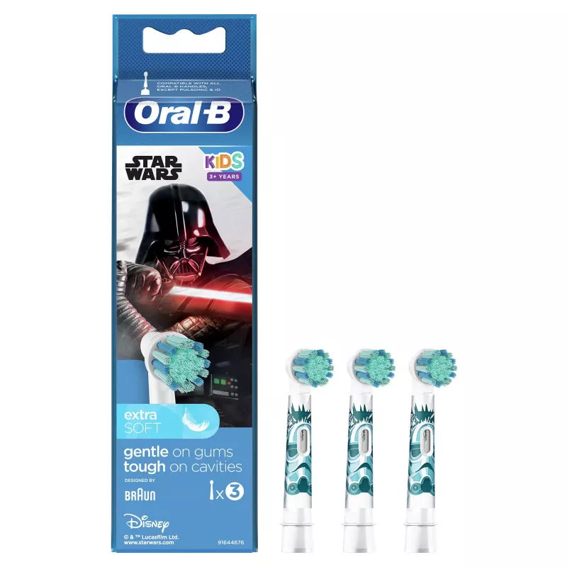 Oral-B 80352667 zobu birstes galviņa 3 gab. Zila, Balta