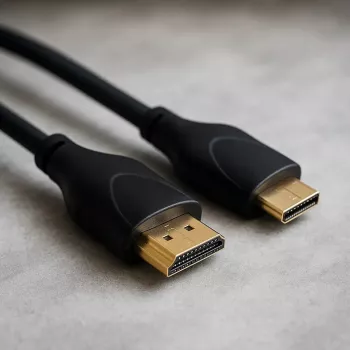 HDMI kabelis ar Ethernet A -> mini C St/St 1,00 m plāns DELOCK 83132