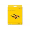 HDMI kabelis DeLOCK 86987 3m HDMI Type A Standard melns dzeltens