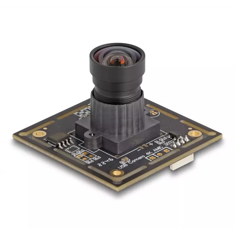 Webkameras DeLOCK 12073 8.3 Mpikseļi 3840 x 2160 USB 2.0 Melns
