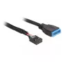 Iekšējais USB kabelis DeLOCK 83777 0,6 m vīrietis uz sievieti