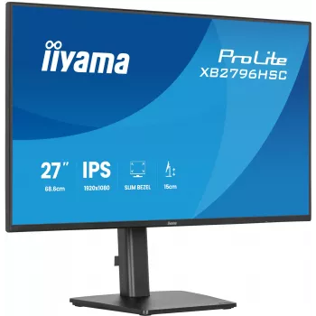 iiyama ProLite XB2796HSC-B1 datora monitors 68,6 cm (27 collas) 1920 x 1080 pikseļi Full HD LED melns