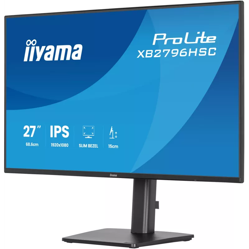 iiyama ProLite XB2796HSC-B1 datora monitors 68,6 cm (27 collas) 1920 x 1080 pikseļi Full HD LED melns