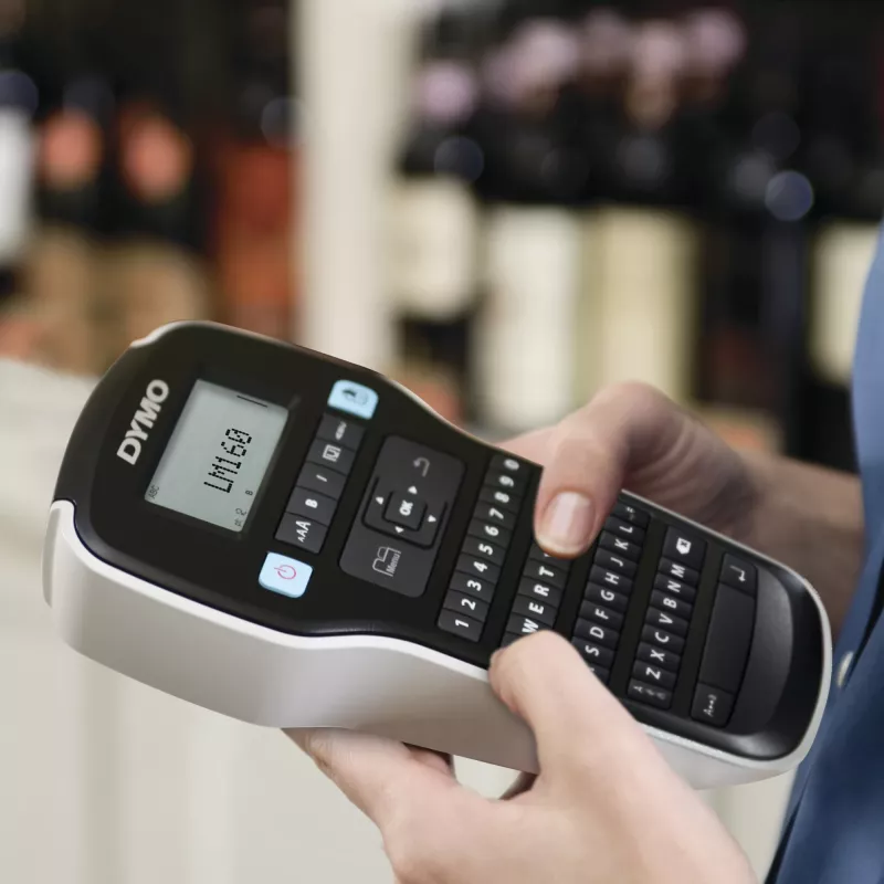 DYMO LabelManager 160 Valuepack etiķešu printeris Termiskā pārnese 160 x 160 DPI 12 mm/s D1 QWERTZ