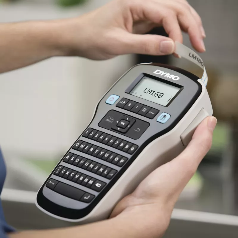 DYMO LabelManager 160 Valuepack etiķešu printeris Termiskā pārnese 160 x 160 DPI 12 mm/s D1 QWERTZ