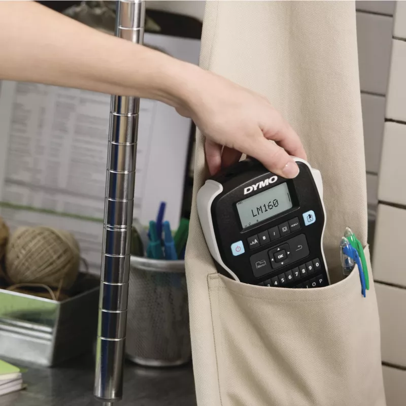 DYMO LabelManager 160 Valuepack etiķešu printeris Termiskā pārnese 160 x 160 DPI 12 mm/s D1 QWERTZ