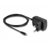 DeLOCK 4 portu USB centrmezgls 10 Gbps Type-C 60 cm kabelis ar slēdzi