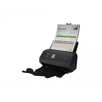 ADF dokumentu skeneris Canon DRC340 — A4, 600 x 600 DPI, abpusējā druka, USB barošana, iebūvēts displejs, 3,2 kg