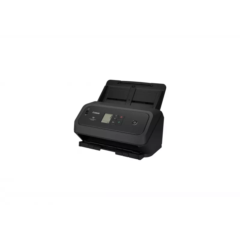ADF dokumentu skeneris Canon DRC340 — A4, 600 x 600 DPI, abpusējā druka, USB barošana, iebūvēts displejs, 3,2 kg