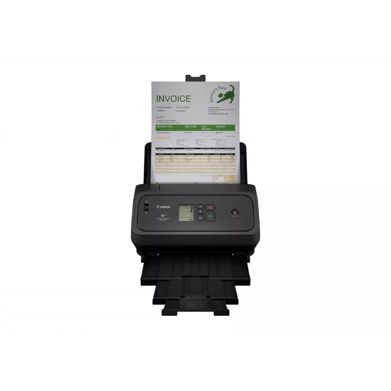 Dokumentu skeneris Canon imageFORMULA DR-C350 — ADF, abpusēja skenēšana, 100 IPM, līdz 1200 DPI, A4, USB, melns