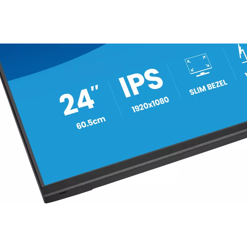 iiyama ProLite XB2497HSU-B1 datora monitors 60,5 cm (23,8 collas) 1920 x 1080 pikseļi Full HD LED melns