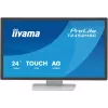 iiyama ProLite T2452MSC-W1AG datora monitors 60,5 cm (23,8 collas) 1920 x 1080 pikseļi Full HD LED skārienjūtīgs balts