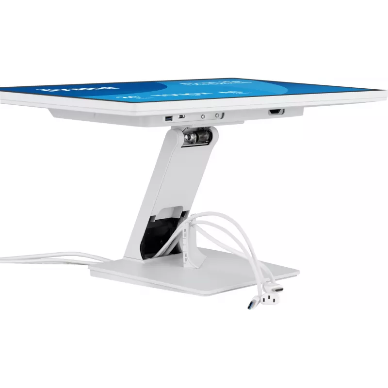 iiyama ProLite T2452MSC-W1AG datora monitors 60,5 cm (23,8 collas) 1920 x 1080 pikseļi Full HD LED skārienjūtīgs balts