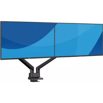 Monitoru galda stiprinājums IIYAMA DS4002C-B1 61–81.3 cm (24–32 collu) ekrāniem, VESA 75×75–100×100, skava/caurums, melns