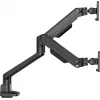 Monitoru galda stiprinājums IIYAMA DS4002C-B1 61–81.3 cm (24–32 collu) ekrāniem, VESA 75×75–100×100, skava/caurums, melns