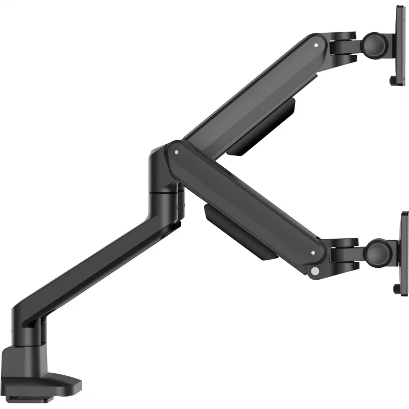 Monitoru galda stiprinājums IIYAMA DS4002C-B1 61–81.3 cm (24–32 collu) ekrāniem, VESA 75×75–100×100, skava/caurums, melns