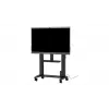 Riteņu pamatne Yealink MB-FS-Lift — grīdas izvietojums, melna, 87 kg kravnesība, 600×1100 mm