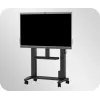 Riteņu pamatne Yealink MB-FS-Lift — grīdas izvietojums, melna, 87 kg kravnesība, 600×1100 mm