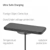 Bezvadu uzlādes paliktnis CLUB3D CAC-3027 Qi2 25W MagSafe-saderīgs magnētiskais paliktnis, līdzstrāvas iekštelpu lādētājs, 1 m kabelis, melns