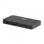 KVM slēdzis club 3d Dual USB-C uz HDMI, 2 portu, 4K UHD 3840x2160, USB-C konsole, 65W PD, melns