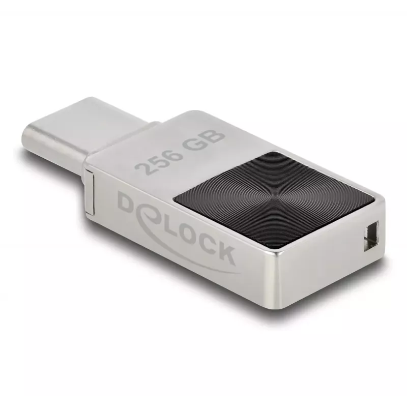 USB zibatmiņa DeLOCK 256GB USB-C 3.2 Gen 1 metāla korpusā