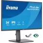 Datora monitors IIYAMA ProLite XB2493HSU-B1 23,8 collas (60,5 cm) Full HD IPS LED, 1920×1080, 1 ms, 178° skata leņķi, USB centrmezgls, skaļruņi, melns