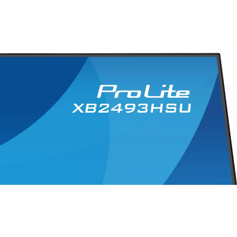 Datora monitors IIYAMA ProLite XB2493HSU-B1 23,8 collas (60,5 cm) Full HD IPS LED, 1920×1080, 1 ms, 178° skata leņķi, USB centrmezgls, skaļruņi, melns