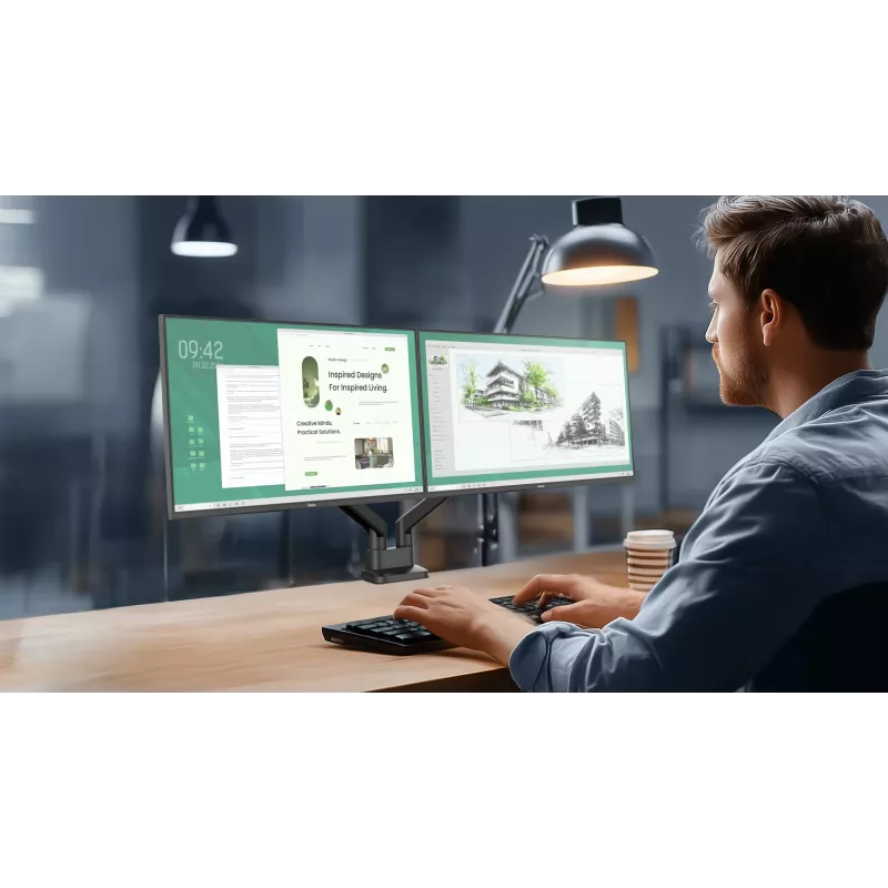 Datora monitors IIYAMA ProLite XB2493HSU-B1 23,8 collas (60,5 cm) Full HD IPS LED, 1920×1080, 1 ms, 178° skata leņķi, USB centrmezgls, skaļruņi, melns