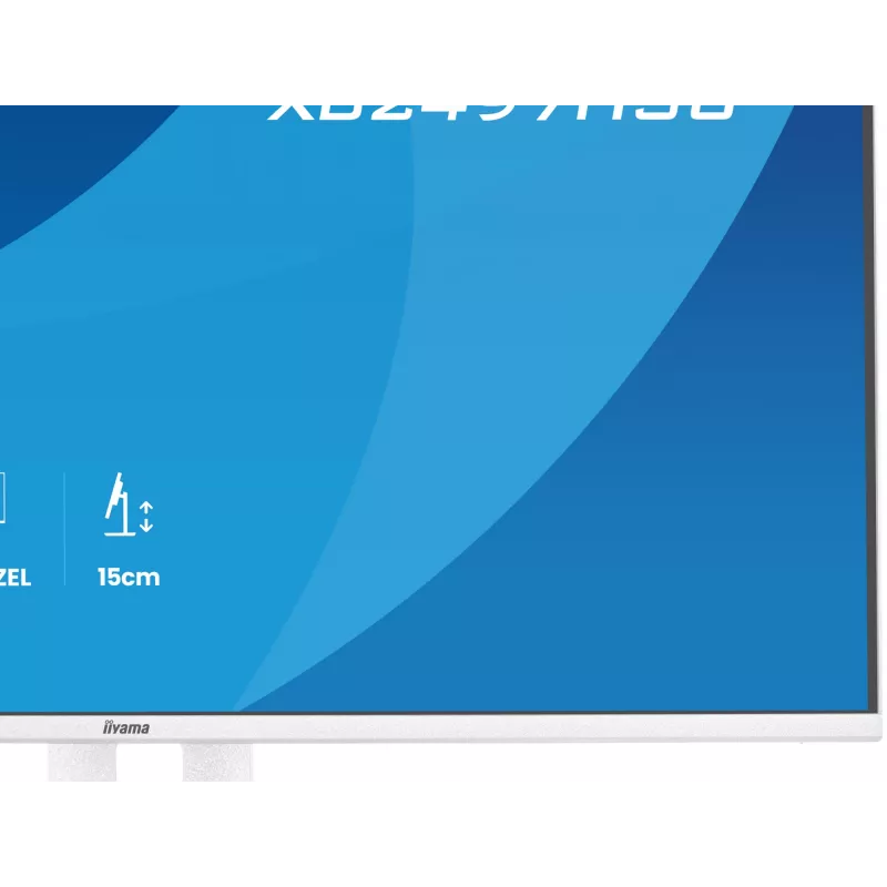iiyama ProLite XB2497HSU-W1 datora monitors 60,5 cm (23,8 collas) 1920 x 1080 pikseļi Full HD LED balts
