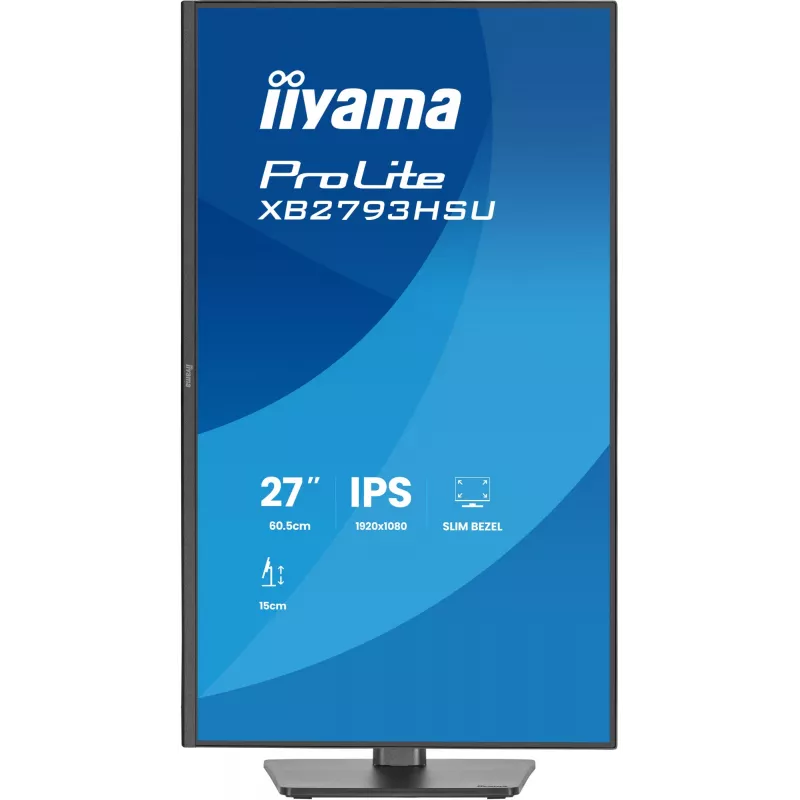 iiyama ProLite XB2793HSU-B1 datora monitors 68,6 cm (27 collas) 1920 x 1080 pikseļi Full HD LED Melns