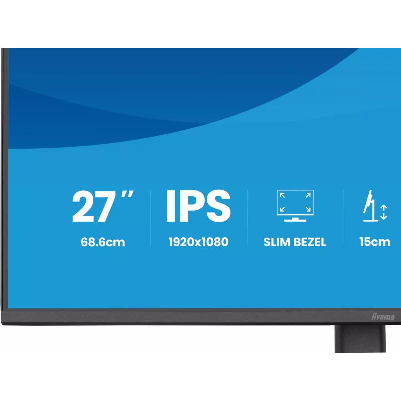 iiyama ProLite XB2793HSU-B1 datora monitors 68,6 cm (27 collas) 1920 x 1080 pikseļi Full HD LED Melns