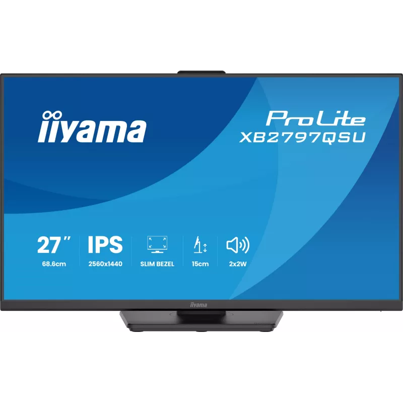 iiyama ProLite XB2797QSU-B1 datora monitors 68,6 cm (27 collas) 2560 x 1440 pikseļi Quad HD LED melns