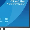 iiyama ProLite XB2797QSU-B1 datora monitors 68,6 cm (27 collas) 2560 x 1440 pikseļi Quad HD LED melns