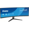 Datora monitors IIYAMA XCB4594DQSU-B1 44 collas (111,8 cm) izliekts Dual QHD 5120×1440 VA LED, 2 ms, USB-C, USB 3.2, VESA, skaļruņi