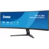 Datora monitors IIYAMA XCB4594DQSU-B1 44 collas (111,8 cm) izliekts Dual QHD 5120×1440 VA LED, 2 ms, USB-C, USB 3.2, VESA, skaļruņi