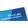 Datora monitors IIYAMA XCB4594DQSU-B1 44 collas (111,8 cm) izliekts Dual QHD 5120×1440 VA LED, 2 ms, USB-C, USB 3.2, VESA, skaļruņi