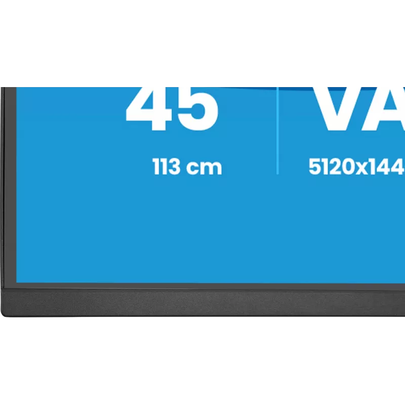 Datora monitors IIYAMA XCB4594DQSU-B1 44 collas (111,8 cm) izliekts Dual QHD 5120×1440 VA LED, 2 ms, USB-C, USB 3.2, VESA, skaļruņi