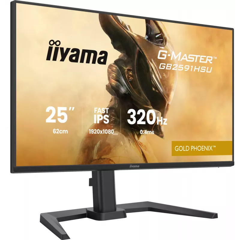 Spēļu monitors IIYAMA G-Master GB2591HSU-B1 24,5 collas (68,6 cm) Full HD — HDMI/DisplayPort/USB, melns