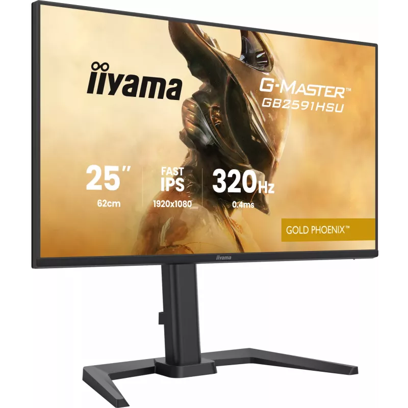 Spēļu monitors IIYAMA G-Master GB2591HSU-B1 24,5 collas (68,6 cm) Full HD — HDMI/DisplayPort/USB, melns