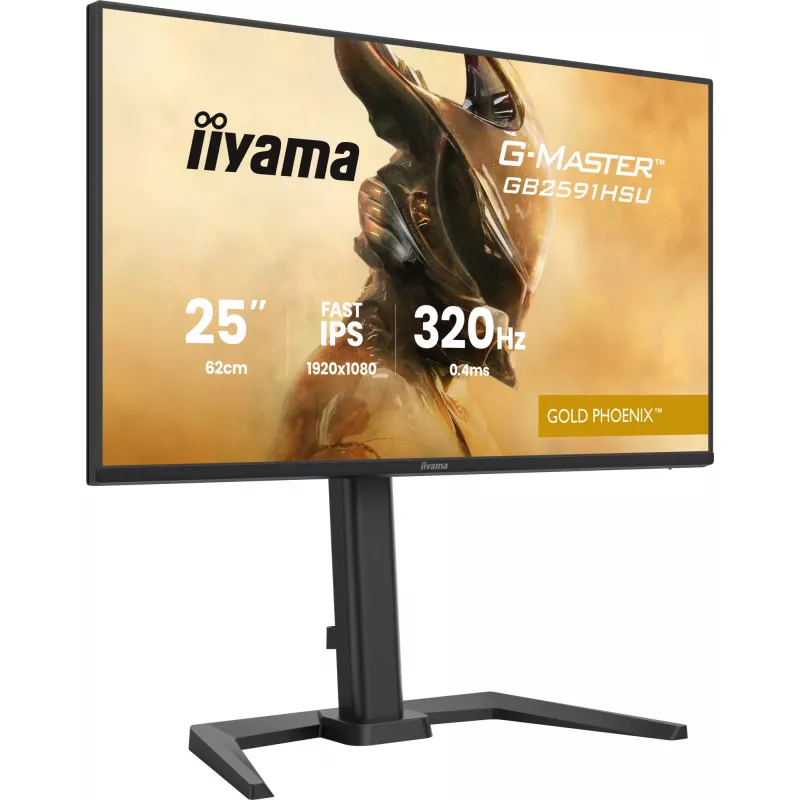 Spēļu monitors IIYAMA G-Master GB2591HSU-B1 24,5 collas (68,6 cm) Full HD — HDMI/DisplayPort/USB, melns