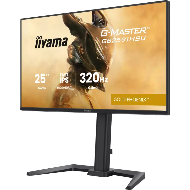 Spēļu monitors IIYAMA G-Master GB2591HSU-B1 24,5 collas (68,6 cm) Full HD — HDMI/DisplayPort/USB, melns