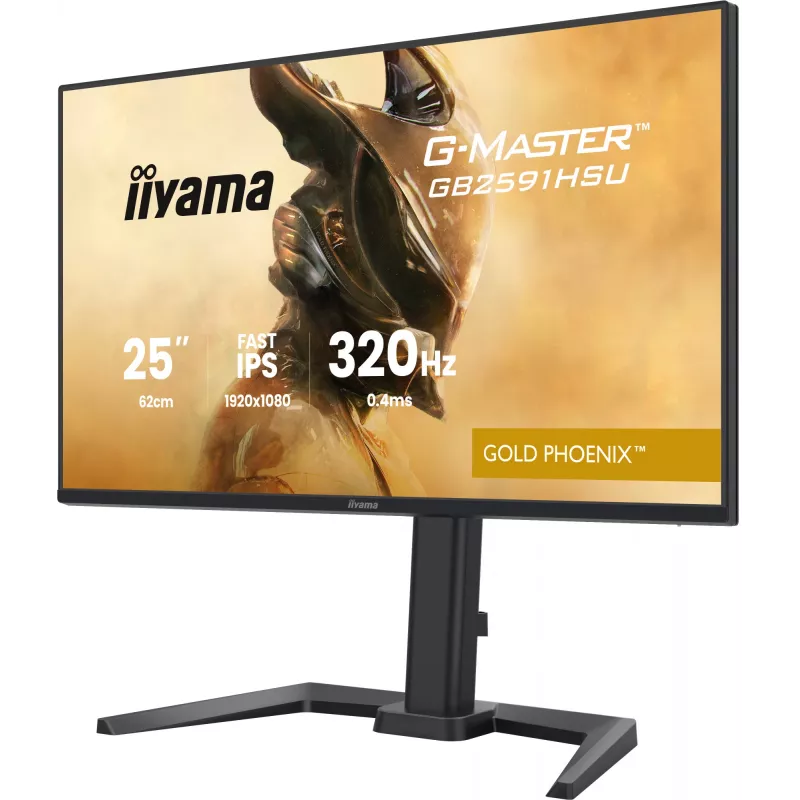 Spēļu monitors IIYAMA G-Master GB2591HSU-B1 24,5 collas (68,6 cm) Full HD — HDMI/DisplayPort/USB, melns