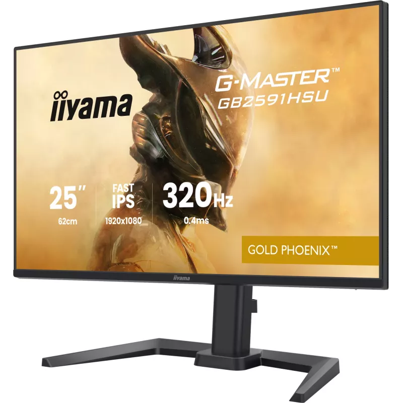 Spēļu monitors IIYAMA G-Master GB2591HSU-B1 24,5 collas (68,6 cm) Full HD — HDMI/DisplayPort/USB, melns