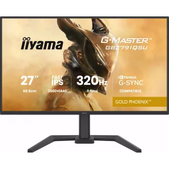 Spēļu monitors IIYAMA GB2791QSU-B1 27 collas (68,6 cm) QHD ar HDMI, DisplayPort un USB, melns