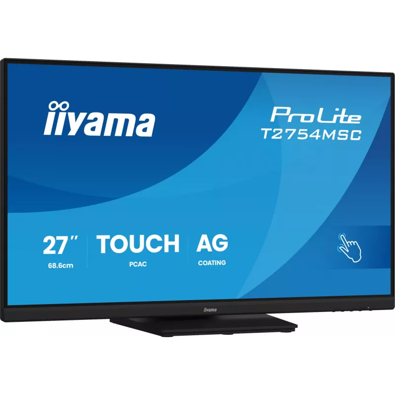 Monitors IIYAMA ProLite T2754MSC-B2AG 27 collas (68,6 cm) Full HD LED HDMI/VGA/USB, melns