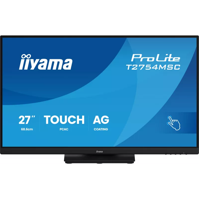 Monitors IIYAMA ProLite T2754MSC-B2AG 27 collas (68,6 cm) Full HD LED HDMI/VGA/USB, melns