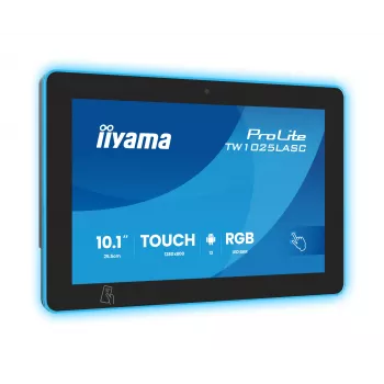 Monitor iiyama ProLite TW1025LASC-B3PNR 10.1 collas (25.6 cm) WXGA IPS LED skārienekrāns, 1280x800, 16:10, USB centrmezgls, skaļruņi, VESA, melns