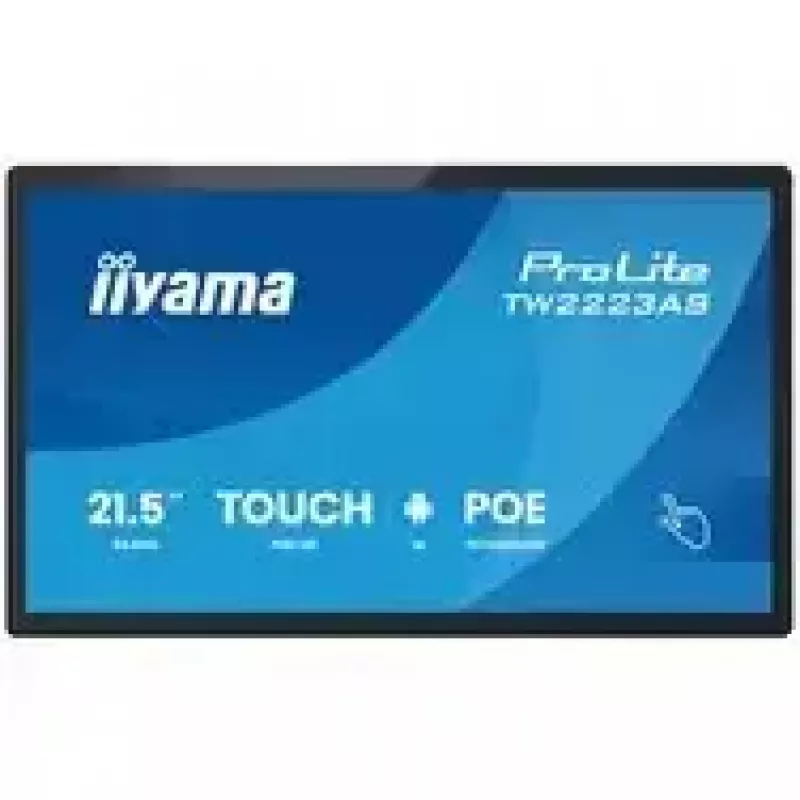 Monitors IIYAMA TW2223AS-B3P 21.5 collu (55.0 cm) M-Touch USB-C Android 16:9