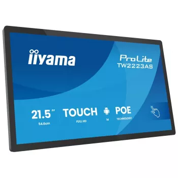 Monitors IIYAMA TW2223AS-B3P 21.5 collu (55.0 cm) M-Touch USB-C Android 16:9