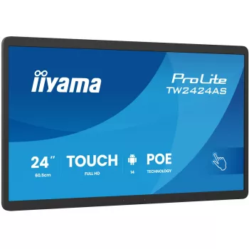 Interaktīvais plakanais panelis IIYAMA TW2424AS-B3P 23,8 collas Full HD IPS skārienjūtīgs Wi‑Fi Android 24/7 450 cd/m²